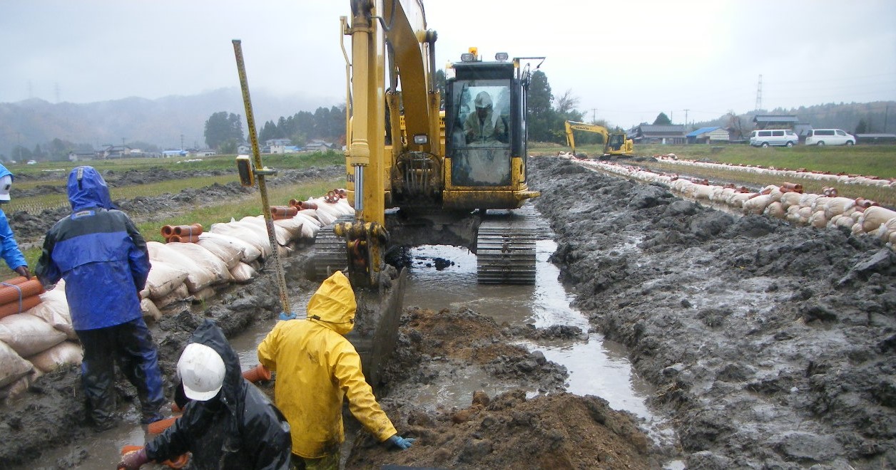 蔵光地区暗渠排水第7次工事（新潟県新発田地域振興局）