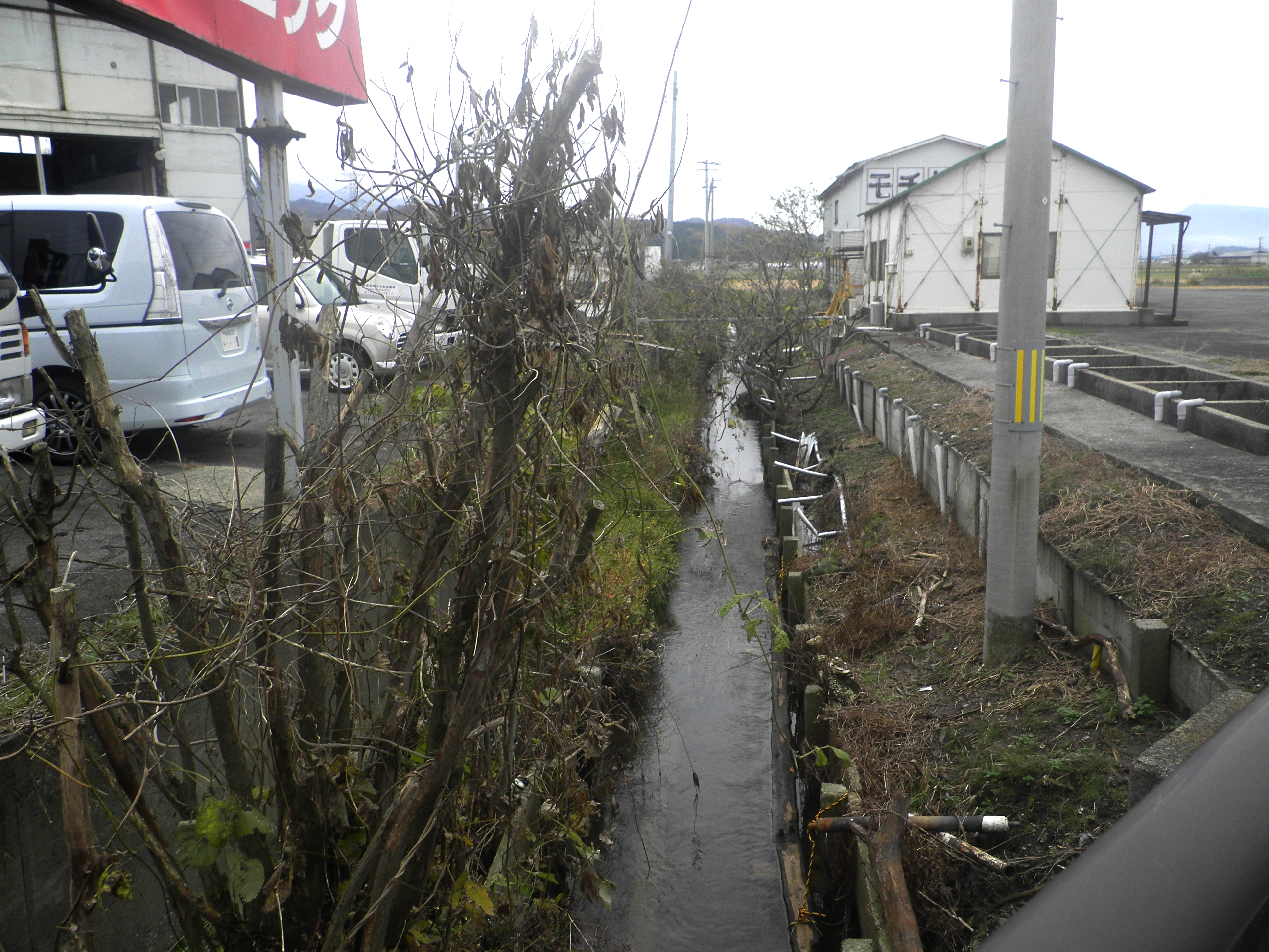 住田排水路補修工事（加治郷土地改良区）